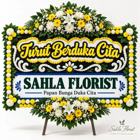 Papan Bunga Duka Benowo