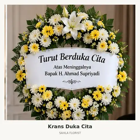 Krans Bunga Duka Benowo